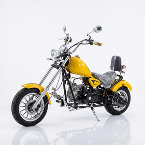 Motocicleta <span class=keywords><strong>Chopper</strong></span> Estilo Retro 2026 de <span class=keywords><strong>125cc</strong></span> - Motor Horizontal de Alto Rendimiento, Escape Doble y Cromado para Adultos - Product Image 1