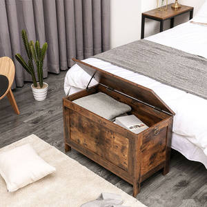 Boîte de rangement en bois pour vêtements de chambre à coucher avec couvercle, pour jouets, articles divers et rangement de magazines de <span class=keywords><strong>calligraphie</strong></span> - Product Image 5