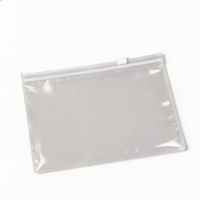Sacs d'emballage cadeau en PVC de haute qualité, imperméables, avec impression d'écran personnalisée, logo, pierres précieuses, fermeture éclair