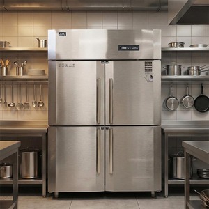 Коммерческий холодильник-морозильник вертикальный четырехдверный для профессиональной кухни - Product Image 1