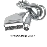 Câble V-Pin C-Pin Scart pour Sega Mega Drive 1 PAL NTSC AV, extension audio-vidéo, convertisseur RGB pour Sega Genesis 1 MD1