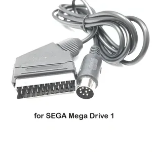 Câble V-Pin C-Pin Scart pour Sega Mega Drive 1 PAL NTSC AV, extension audio-vidéo, convertisseur RGB pour Sega Genesis 1 MD1 - Product Image 2