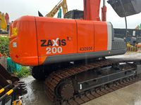 Harga Terbaik Langsung dari Pabrik Excavator ZX200 20 Ton Berkinerja Tinggi Desain Ringkas Bertenaga dan Handal untuk Pekerjaan Pemindahan Tanah Berat