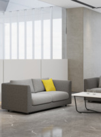 Tissu PU pour ameublement commercial en gros pour bureaux et espaces de loisirs, approvisionnement FF&E