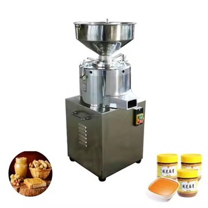 Petite machine commerciale automatique pour la fabrication de beurre de cacahuète, moulin à beurre de noix et d'amandes, machine à beurre de cacahuète - Product Image 1