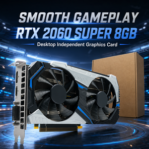 การ์ดจอ RTX 2060 SUPER 8GB GDDR6 256Bit พัดลมคู่ สำหรับเล่นเกม 4K บนเดสก์ท็อป PCI Express 14000MHz VRAM - Product Image 5