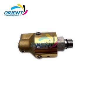 วาล์วระบายความร้อนด้วยน้ำคุณภาพเยี่ยม 157-508-201 ข้อต่อทองแดงแบบหมุน 00.580.4755 ข้อต่อหมุนสำหรับอะไหล่เครื่องพิมพ์ไฮเดลเบิร์ก CD74 SM52 - Product Image 5