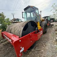Compacteur à tambour unique Dynapac CA 301D d'occasion avec moteur diesel et pompe - Équipement de construction à bas prix à vendre