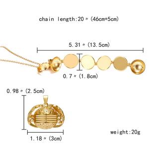 Sublimazione cornici in lega gioielli amicizia Memorial ali foto ciondolo collana <span class=keywords><strong>medaglione</strong></span> - Product Image 6
