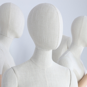 Magasin de vêtements <span class=keywords><strong>femme</strong></span> affichage robe forme <span class=keywords><strong>femme</strong></span> haut du corps en velours demi-corps <span class=keywords><strong>femme</strong></span> Mannequin - Product Image 6