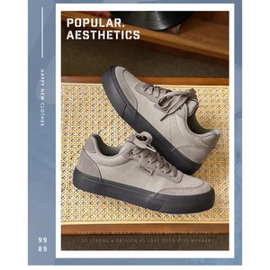 Trendy Thick Sole <b>Canvas</b> Board Shoes 2026 New Autumn Retro Casual Sneakers for Teen Men Street Daily Outfit - Product Image 6