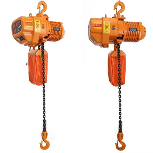HSY 0,5 Ton 1 Ton <span class=keywords><strong>2</strong></span> Ton 3 Ton 5 Ton 220V 380V Polipasto eléctrico de cadena con carro eléctrico - Product Image 1