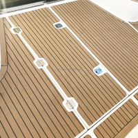 Plancher de pont de bateau en PVC synthétique conçu sur mesure selon votre modèle