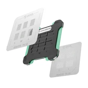 Plateforme de rebillage magnétique double face 2UUL BH16 NAND REBALL BASE pour la réparation de la carte mère par soudure de la mémoire <span class=keywords><strong>flash</strong></span> NAND de la série LP - Product Image 1