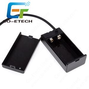 9V סוללה תיבת <span class=keywords><strong>6F22</strong></span> סוללה מחזיק סוללה שקע מקרה עם מתג DC מחבר - Product Image 4