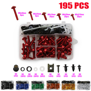 Kit bulloni e viti carenatura completa moto BENELLI TNT 125/135 BJ 500 <span class=keywords><strong>BN</strong></span> 600i 302 <span class=keywords><strong>251</strong></span> in acciaio al carbonio, lega di alluminio e ottone, Plain 7 - Product Image 3