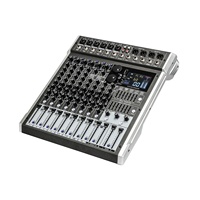 Console de mixage professionnelle HERO8 + Alimentation fantôme 48V Double effets 99DSP Contrôleur DJ BT Console de mixage audio