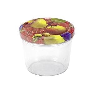 Pot à visser avec couvercle, lot de 6 bouteilles et bocaux de rangement - Product Image 1