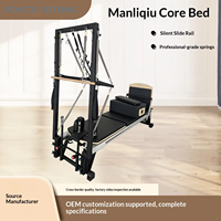 Torre de Pilates Reformer con Sistema de Doble Resorte para Equipos de Pilates, Programas de Franquicias para Estudios