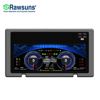 Tableau de bord LCD ou LED RDB206 7 "7 pouces TFT tableau de bord compteur automatique pour véhicule électrique voiture camion bus bateau