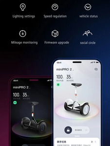 Mini Pro 2 hai bánh xe tự cân bằng Xe tay ga hoverboards 18 km/h 35km tự cân bằng Xe tay ga với Bluetooth cho trẻ em - Product Image 4