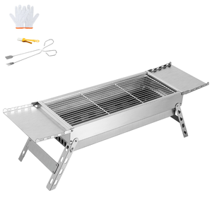Parrilla de Carbón Mini de <span class=keywords><strong>Acero</strong></span> <span class=keywords><strong>Inoxidable</strong></span>/Hierro con Recubrimiento en Polvo, Parrilla de Carbón Plegable de <span class=keywords><strong>Acero</strong></span> <span class=keywords><strong>Inoxidable</strong></span> - Product Image 2