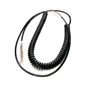 Kunden spezifische 21 Adern 3 bis 4 Meter Federspirale-Elektrokabel für CNC-Handrad maschinen - Product Image 1