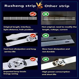 N° 1668 Bande LED de rétroéclairage TV neuve d'origine LED365D8-ZC14-01(A) 30336508201 - Product Image 3