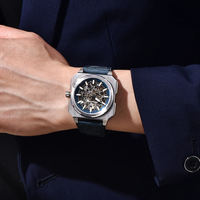 PAGANI DESIGN 1971 Jam Tangan Pria Mekanis Berongga Baru Jam Tangan Otomatis Pria Klasik Jam Tangan Tahan Air Bermerek Terbaik untuk Pria