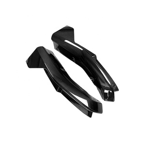 Alette Laterali Posteriori in Fibra di Carbonio Stile MP per BMW M3 G80 G81 M4 G82 G83 Splitter <span class=keywords><strong>Spoiler</strong></span> Diffusore per Paraurti Posteriore - Product Image 1