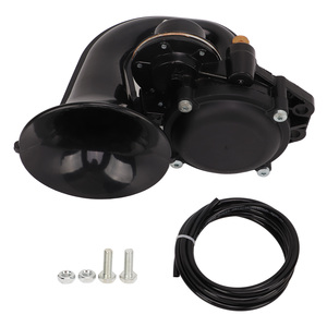 Bocina <span class=keywords><strong>de</strong></span> Aire Curva <span class=keywords><strong>de</strong></span> 135dB, CC 12V 24V, Cilindro Eléctrico Curvo, Kit <span class=keywords><strong>de</strong></span> <span class=keywords><strong>Trompeta</strong></span> <span class=keywords><strong>de</strong></span> Aire Súper Fuerte para Camión - Product Image 1