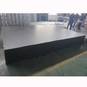 เวทีคอนเสิร์ตแบบพกพาพับได้ทำจากไม้สำหรับใช้งานกลางแจ้ง - Product Image 1