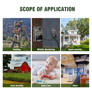 Caméras de chasse et de surveillance Vision nocturne Vitesse de capture 0,3s Mini caméra sans fil Étanche IP67 Caméra de chasse pour la faune - Product Image 6