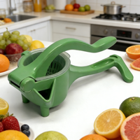 Plastic Handmatige Sinaasappelsapmaker Handmatige Fruithandpers Juicer En Handmatige Citrus Extractor Dropshipping Chinese Leveranciers