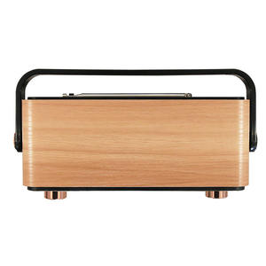 Factory Vintage Radio BT AM FM SW Multiband Receiver Wooden Plastic Build Portable Handle Speaker USB TF Card Playback - Product Image 3
