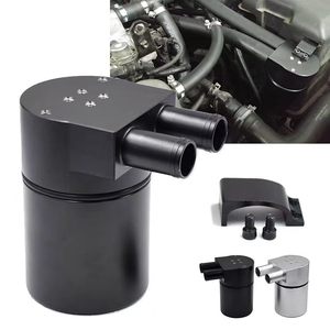 Réservoir d'huile à baffle en aluminium billet, séparateur d'huile en circuit fermé, pot de recyclage d'huile usagée pour BMW N54 335i 535i E90 E91 E92 E93 E6 - Product Image 1