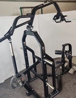 Machine de tirage dorsal réglable à 9 positions ZY, équipement d'entraînement du dos multi-prise pour salle de sport commerciale et entraînement de force