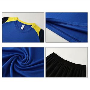 Wholesale Quick Dry Breathable Classic Soccer <b>Jersey</b> <b>Short</b> Sleeve Custom High Quality Football Training Wear Plus Size - Product Image 6