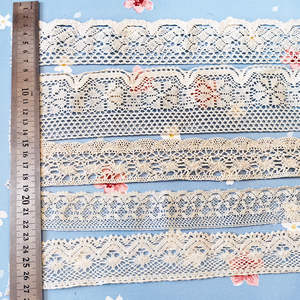 Vendita di Fabbrica <span class=keywords><strong>Pizzo</strong></span> <span class=keywords><strong>Francese</strong></span> in Puro Cotone 5cm Lavorato all'Uncinetto Non Elastico Naturale <span class=keywords><strong>per</strong></span> Tessuti <span class=keywords><strong>per</strong></span> la Casa Accessori <span class=keywords><strong>per</strong></span> Abbigliamento <span class=keywords><strong>Tende</strong></span> Decorative - Product Image 6