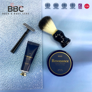 Kit épilation à logo personnalisé de haute qualité, cire et barbe, hydratant, OEM/ODM, avec <span class=keywords><strong>coffret</strong></span> cadeau, accessoires pour <span class=keywords><strong>rasage</strong></span>, 1 pièce - Product Image 5