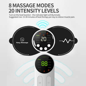 Mini Masajeador Corporal Electrónico Recargable de Pulsos Profundos para Aliviar el Dolor de Espalda, Hombros, Piernas y Cuello - Product Image 6