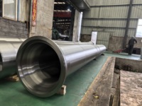 Moules de tuyauterie en fonte ductile haute précision et haute résistance sur mesure pour caniveaux résidentiels, en acier 21CrMo10, refroidis par eau