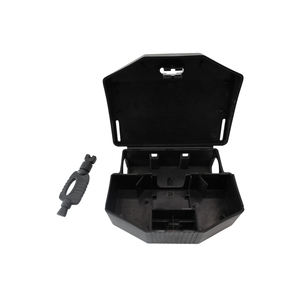 Bestwin vente en gros de souris en plastique contrôle noir souris appât boîte rat rongeur appât Station avec clé de verrouillage - Product Image 5