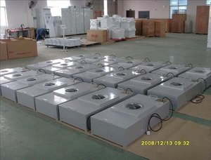 Tủ lọc khí tầng tầng dòng chảy tầng tầng (Laminar Air Flow Hood) điều khiển bằng bộ điều khiển FFU, kích thước 2x4 và 4x2, lắp trần, tích hợp bộ lọc quạt <span class=keywords><strong>HEPA</strong></span> với lớp lọc <span class=keywords><strong>HEPA</strong></span> ULPA H14 và lớp lọc sơ bộ, điện áp 110V/220V - Product Image 6