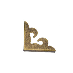 Metal Book <b>Corner</b> <b>Protectors</b> Antique Bronze Durable For Photo Albums And Menus Rectangle Shape Hardware Accessory - Product Image 4