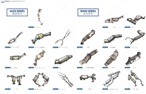 Para <span class=keywords><strong>BMW</strong></span> Motor Header Sistema de escape Bajante con convertidor catalítico para <span class=keywords><strong>BMW</strong></span> <span class=keywords><strong>E46</strong></span> E60 E90 X1 X3 X5 X6 N20 320 Z4 Modelos - Product Image 2