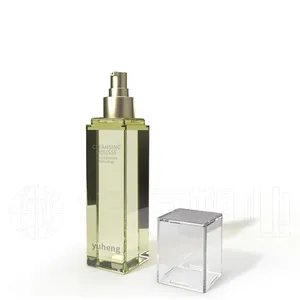 100ml 120ml 빈 스프레이 캔 화장품 포장 병 로션을위한 플라스틱 스킨 케어 로션 펌프 병