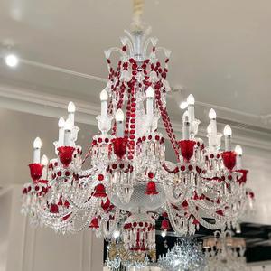 Lusso maria theresa party soffitto interno lampada a sospensione <span class=keywords><strong>in</strong></span> <span class=keywords><strong>cristallo</strong></span> per matrimonio hotel antico lampadario a candela - Product Image 4