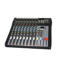 Console de mixage audio à 8 canaux avec interface audio USB professionnelle pour la musique à domicile, le karaoké, le KTV et les événements en direct