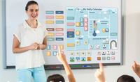 Calendrier Magnétique Quotidien Personnalisé OEM, Tableau Météo des Jours de la Semaine pour Maternelle et Primaire